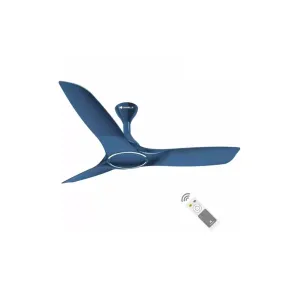 HAVELLS Stealth Air BLDC 1200 3 Blade Ceiling Fan (BLDC Motor with Remote | Indigo Blue |