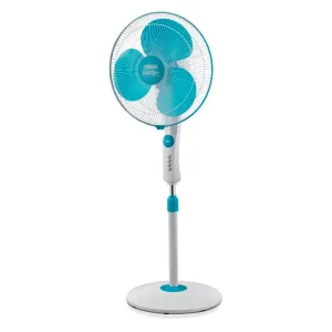 USHA Maxx Air Ultra 400 3 Blade Pedestal Fan (Light Blue Pack of 1)