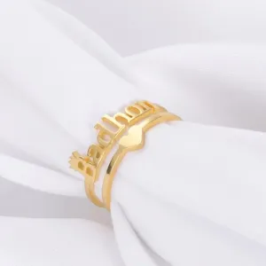 Custom ring