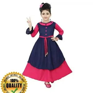 Chandrika Kids Festive Maxi Gown Dress for Girls