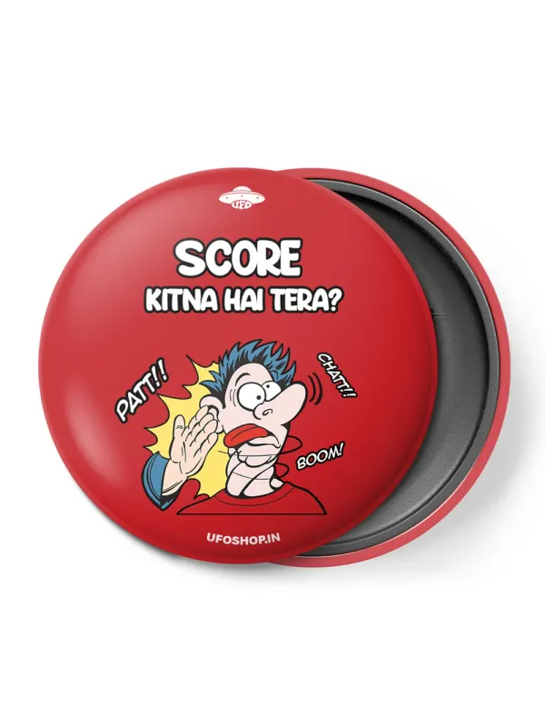 Score kitna hai Button Badge