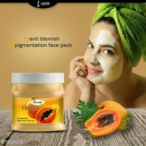 Luster Papaya Face Pack | Anti - Blemish & Pigmentation | Face Pack for Glowing Skin