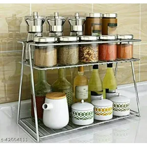 Epic Stainless Steel Spice 2-Tier Trolley 