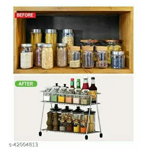 Epic Steel 2-Tier Spice Rack Container 