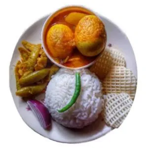 Egg Thali