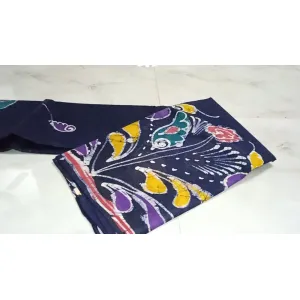 Pure cotton batick saree 