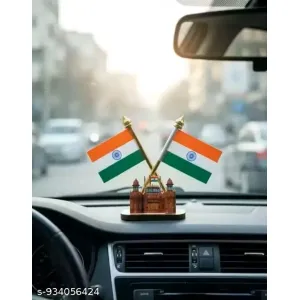 SHRIRAM HANDICRAFT Red Fort Decorative Car Dashboard Display