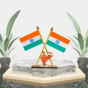 ANAYA ENT India Flag Tabletop for Office