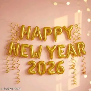PARTY BOX Happy New Year Decoration Kit 2