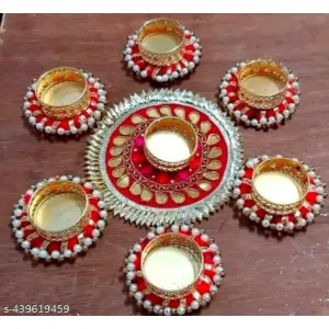 Patchwork Diya Rangoli