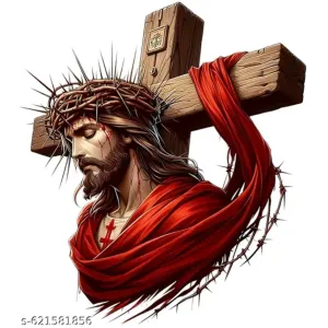 HETSHREE DECOR Jesus birth Holy Night Navity Scene Wall Sticker