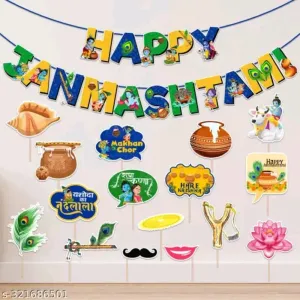 ZYOZI 16 pcs Janmashtami Photo  Shoots