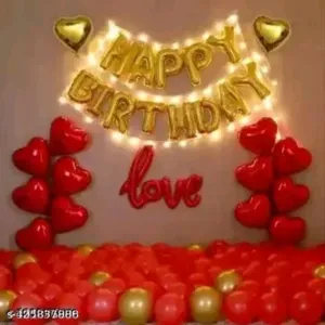 G&D ENTERPRISES Happy Birthday Decoration Kit