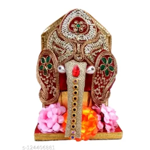 Artonezt Handmade Lord Ganesha Decorated Coconut