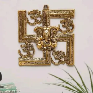 Wall Hanging Swastik Ganesha