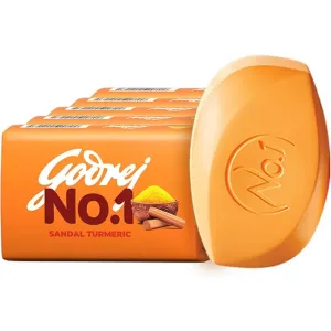 Godrej No. 1 Sandal & Turmeric Soap 