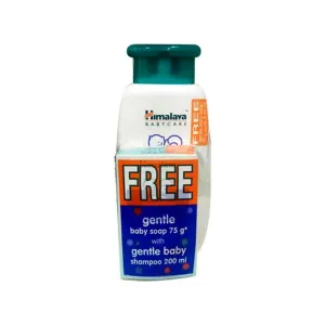 Himalaya Gentle Baby Shampoo 200ml (FREE Himalaya Gentle Baby Soap 75g)