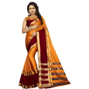 Lugade Cotton Silk Saree