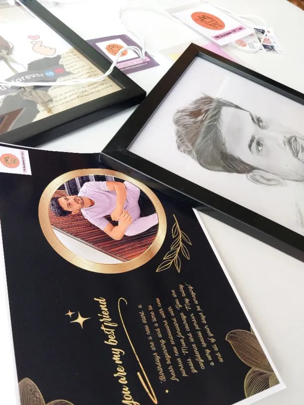 Sketch portrait best gift