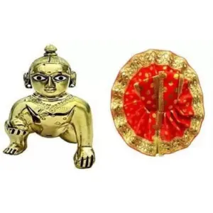 Ladoo Gopal Thakur ji With one dress Set