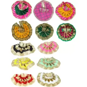  Laddu Gopal, Krishna Ji, Thakur ji, Kanha Ji, Bal Gopal, Dress Combo of 12PC