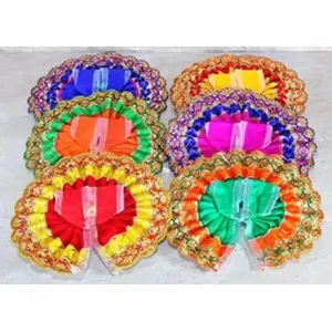  Stylish Bal Gopal, Kanha Ji, Thakur ji, Laddu Gopal Dress 6 Pc Combo