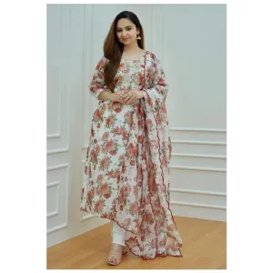 NEW LUNCHING BEUTIFUL  PRINT MUSLIN KURTI  