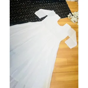 LUNCHING NEW ĐĚSIGNER PARTY WEAR LOOK  GOWN WITH EMBROIDERY  WORK