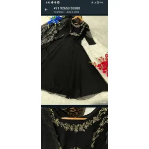 New Launching Super Hit beautiful gown with duppata 