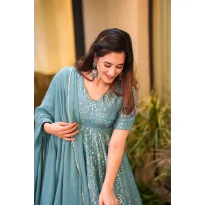 FOX GORJET WITH EMBROIDERY GOWN