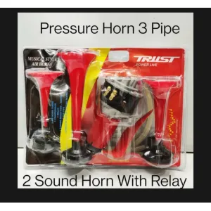 Pressure horn 3 pipe with relay