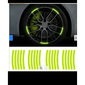 Tyre lightening stickers 
