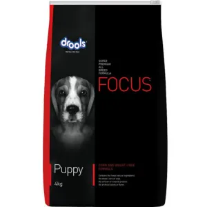 Drools Focus Puppy 4Kg Super-premium All breed dog food

