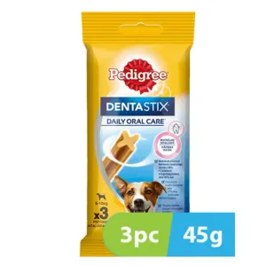 Pedigree Dentastix  Small Breed [3 pieces] (5-10kg) Oral Care Dog Treat (Chew Stix)
