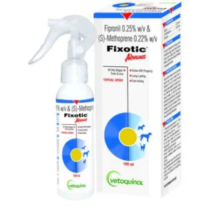 Vetoquinol Fixotic Advance Spray, 100 ml
Highlights:
Vitoquinol focus is on the well-being