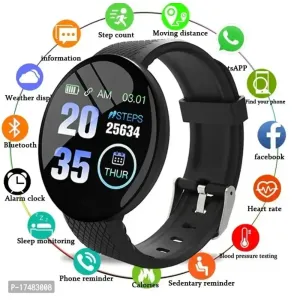 D18 Plus Smart Watches for Men Women, Bluetooth Smartwatch Touch Screen Bluetooth