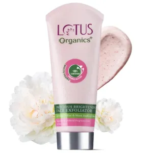 LOTUS ORGANICS+ - PRECIOUS BRIGHTENING FACE EXFOLIATOR (100 GMS)