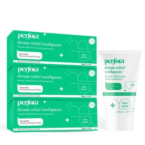 PERFORA – DREAM RELIEF TOOTHPASTE “ALOE MINT” (150 GMS)