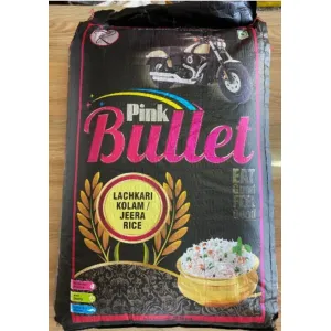 Pink Bullet Lachkari Kolam Rice (Avail In 1-10-25 Kgs)