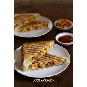 Corn & Cheese  Sandwich 