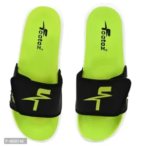 FOOTOX BE YOUR LABEL Men's Flipflop & Slipper Chepi-Green-8