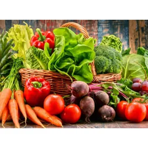 FRESH VEGETABLES & FRUITS